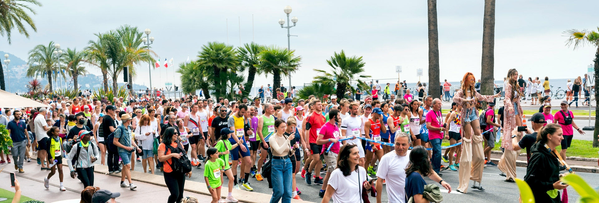 Epreuve course famille sur le Semi-Marathon de Nice